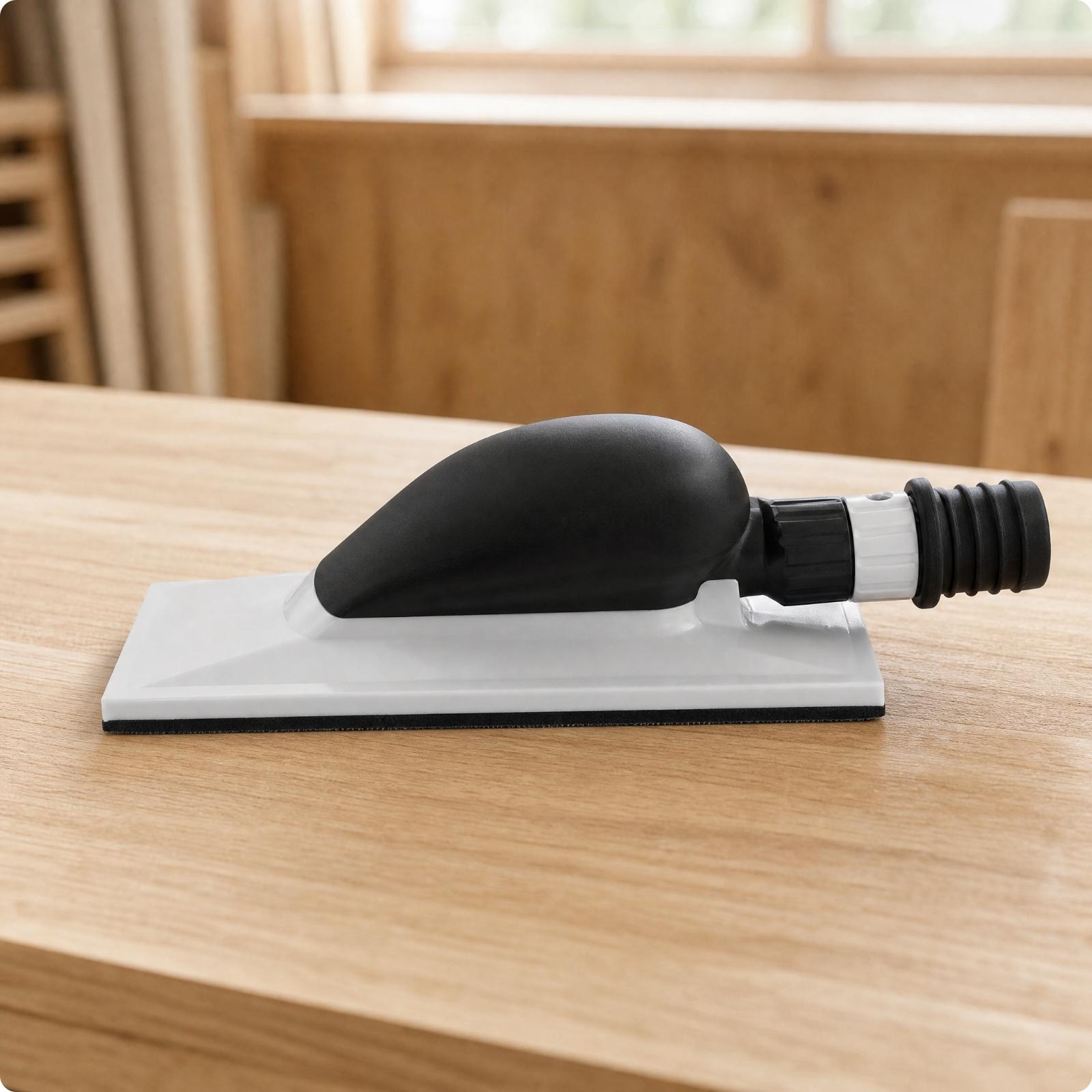 Woodworking Workshop - Tampone per lucidatura a vuoto portatile